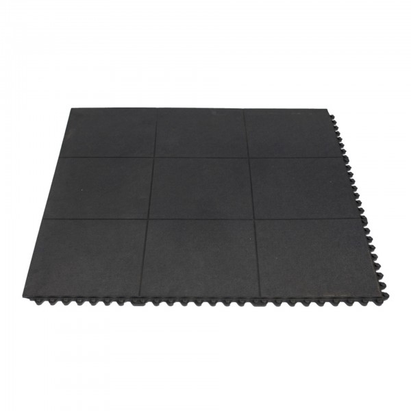 Rubber Solid Top Mat Size 90 x 90 x 1.6 cm
