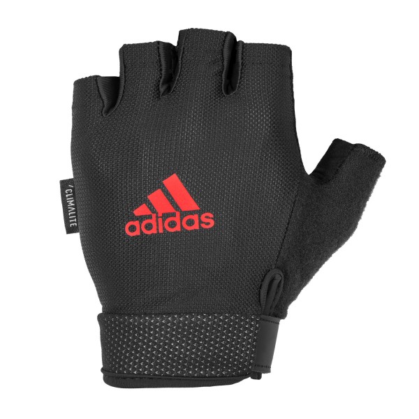 Essential Adjustable Gloves, Red M