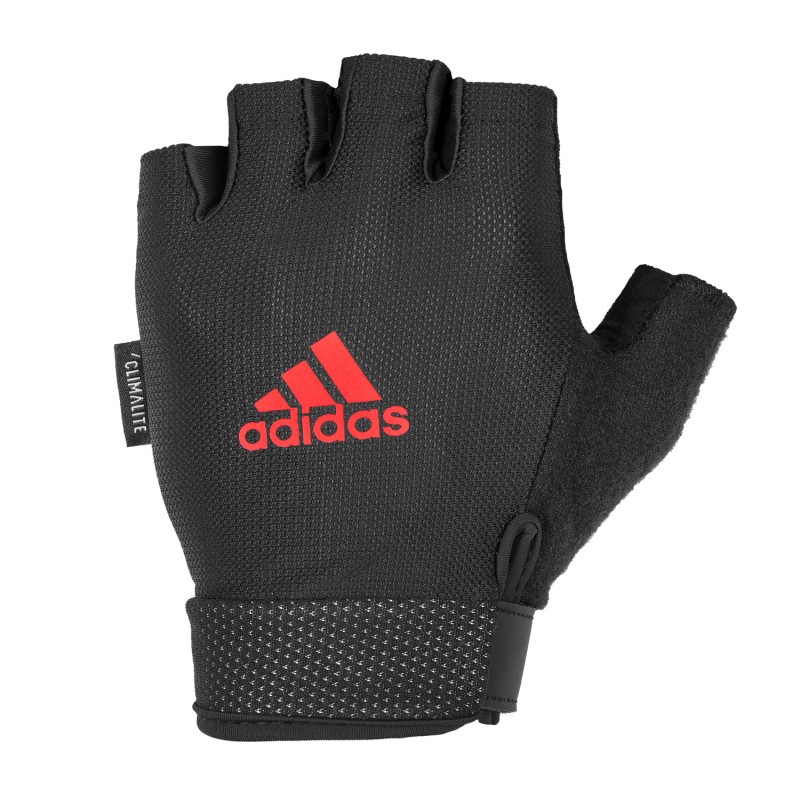 Essential Adjustable Gloves, Red XL
