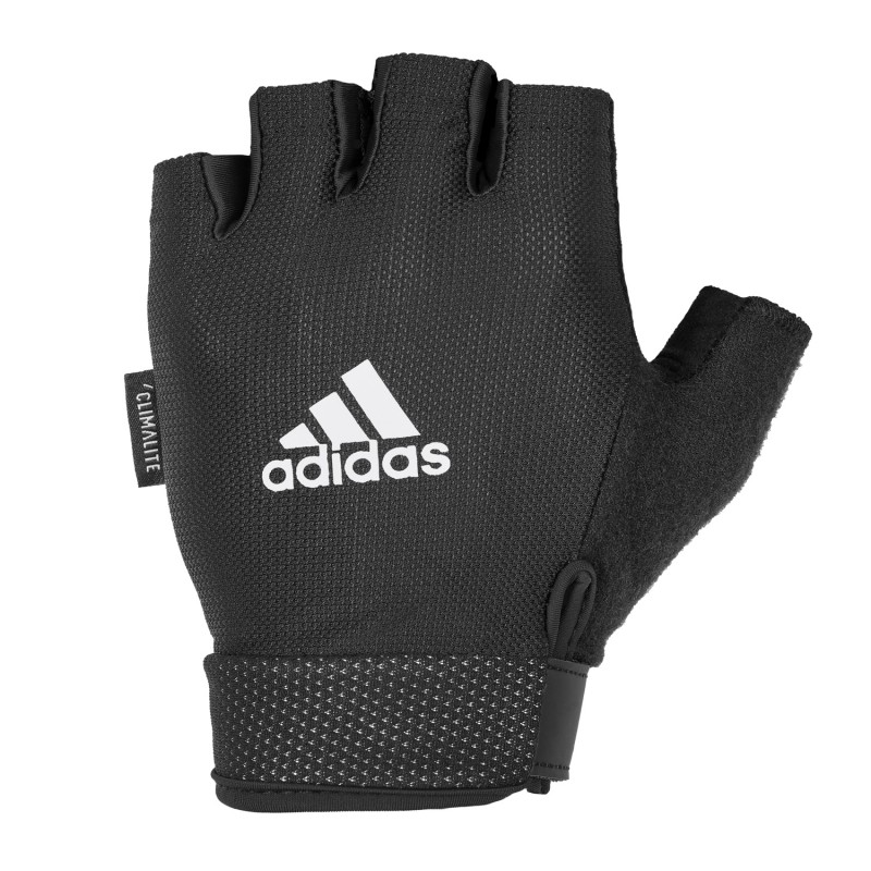 Essential Adjustable Gloves, White M