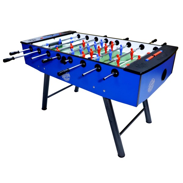 Football Table with Cover & Glass Surface - Italian Style Players