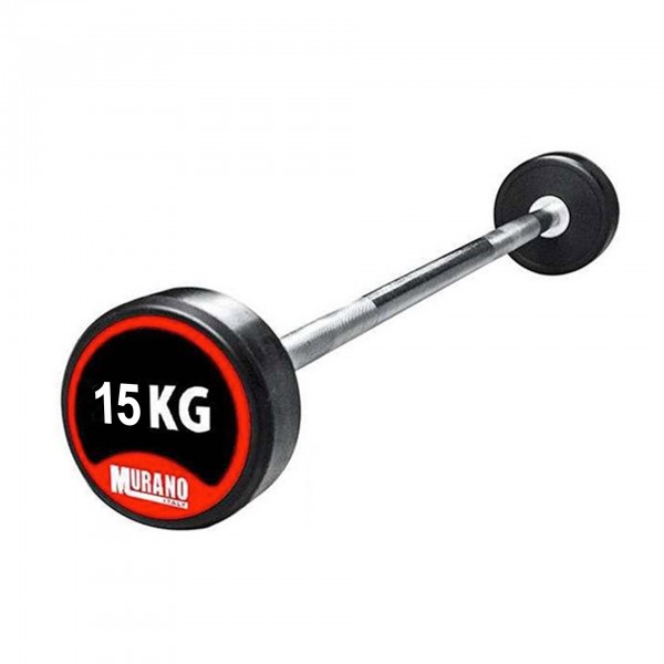 CPU Fixed Straight Barbell, 15 kg
