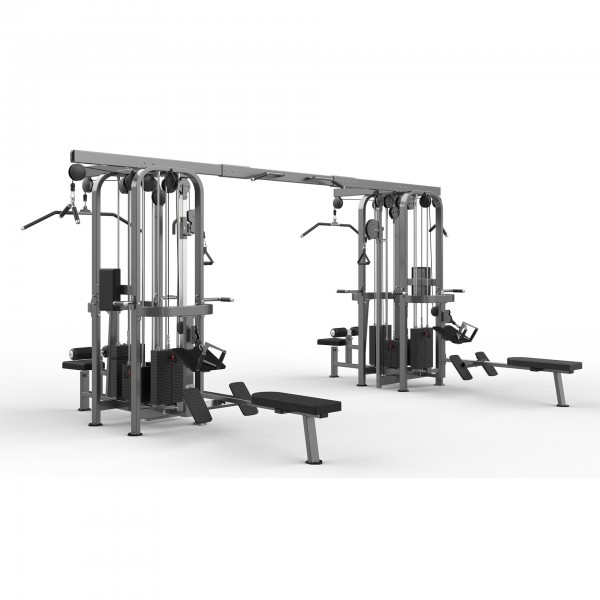 Real Fitness 8 Stack Jungle Station