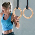 Wood Gym Ring