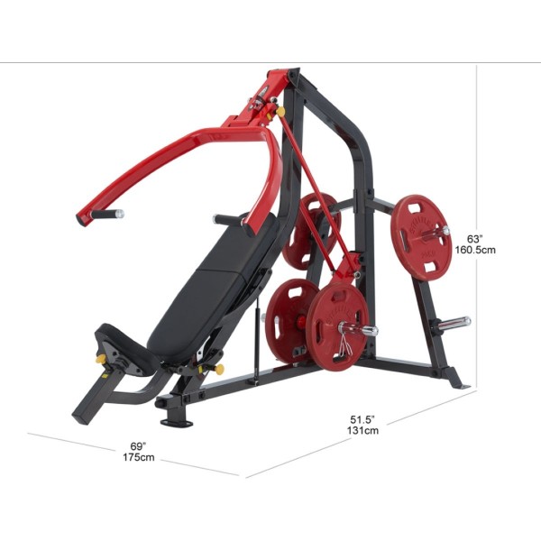 Plate Loaded Chest Press& Shoulder Press Machine