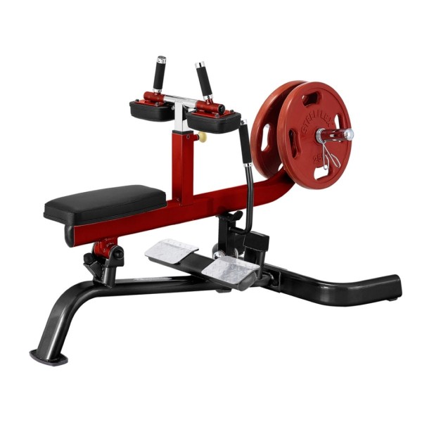 Plate Loaded Seated Calf Press Machine