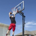 Adjustable Portable Basketball Hoop, 52 Inch