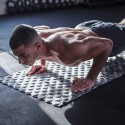 Textured Training Mat - Dark Grey Camo