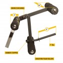 6 Roller Leg Developer Attachment