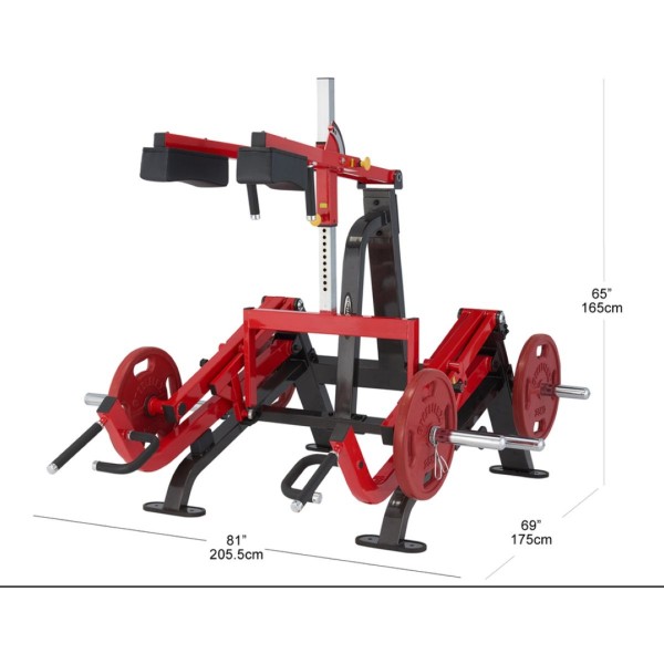 Plate Loaded Squat And Dead Lift Machine