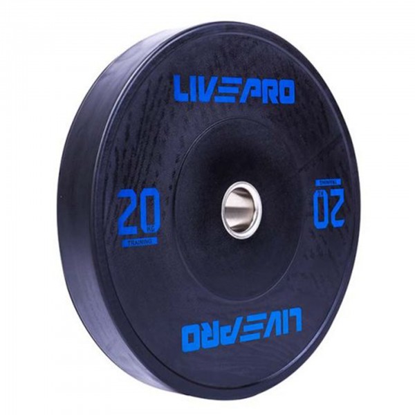 Black Bumper Plate, 20 Kg