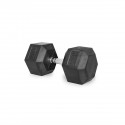 Rubber Hex Dumbbell Pair, 40 Kg