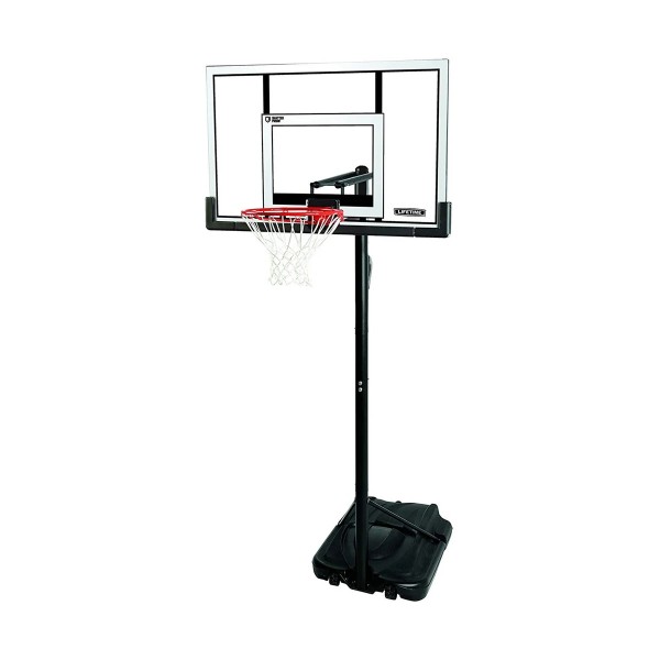 Adjustable Portable Basketball Hoop, 52 Inch