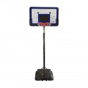 Adjustable Impact Portable Basketball Hoop, 44 Inch