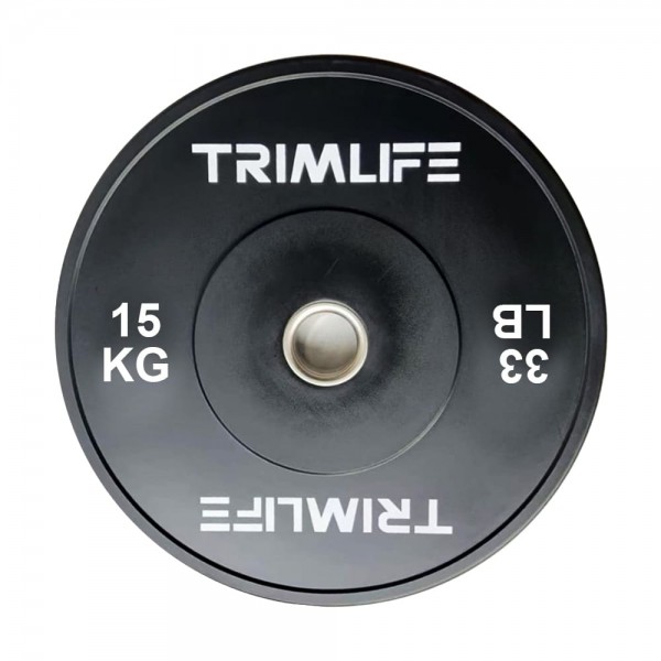 Performance Series Rubber Bumper Plate, 15 Kg